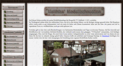 Desktop Screenshot of modellbahn.die-posts.de